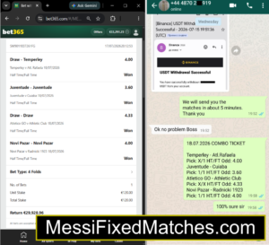 Combo Vip Fixed Matches